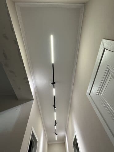 отделка дома: Натяжной потолок Глянцевое, Матовое, 3D потолки Гарантия, Бесплатная консультация, Бесплатный замер — 4