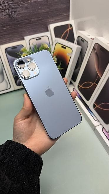 redmi note: IPhone 13 Pro Max, Б/у, 128 ГБ, Blue Titanium, Зарядное устройство, Защитное стекло, Чехол, В рассрочку, 79 % — 1