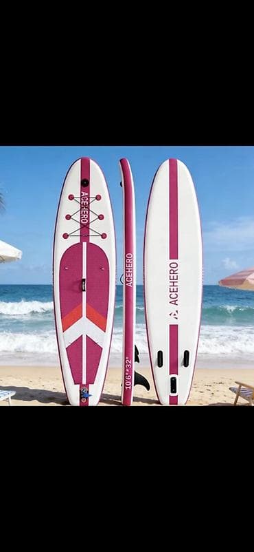 sub борд: Надувная SUP-доска ACEHERO - Универсальный размер: 10’6” × 32” — 4