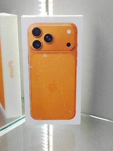 apple iphone 4: IPhone 17 Pro Max, Новый, 256 ГБ, Оранжевый, Коробка, В рассрочку — 1