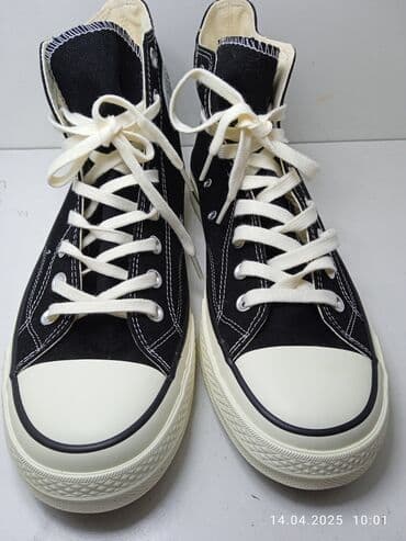 Прокат одежды: Конверсы новые,44 размер,стелька 28 Только наличка! — 4