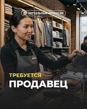 Вакансия: продавец-консультант Ищем девушек! В магазин мужской
