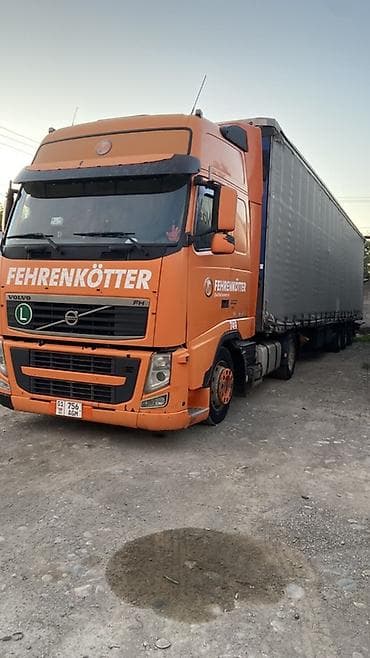 транс: Тягач, Volvo, Тентованный — 1