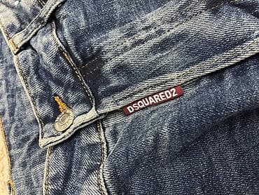 bootcut jeans: Мужские шорты, Б/у, цвет - Синий, Бесплатная доставка — 4