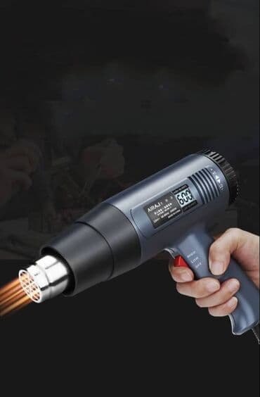 оборудование для ip телефонии ip телефон настенные: Фен строительный мощность 2000 W температура 600° насадки 3 шт — 1