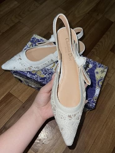 Туфли: Туфли, 38, Dior, Жаңы, түсү - Ак, Өзү алып кетүү — 2
