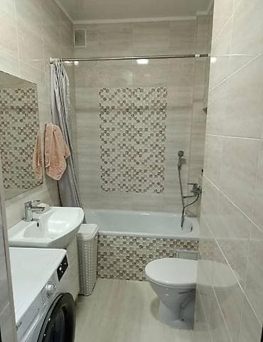 Квартиры: 2 комнаты, 54 м², Ак-Кеме (старый аэропорт) Элитка, 8 этаж, Евроремонт — 4