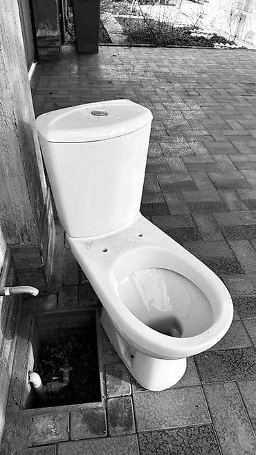 Унитаз Напольный, Материал: Фарфор