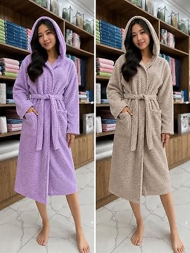Халат, Плюш, Made in KG, Все размеры, Стандарт — 6