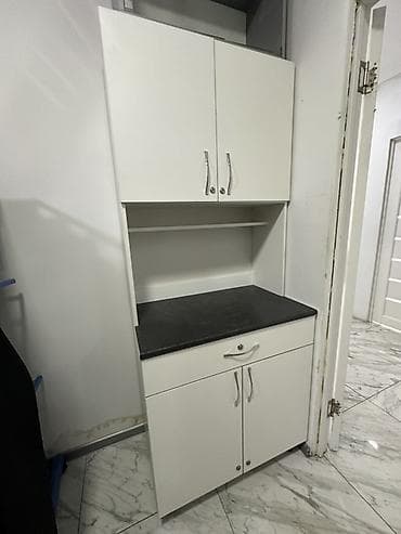 кухонные шкафы: Кухонный шкаф, Б/у, Напольный, Без мойки, ЛДСП — 3