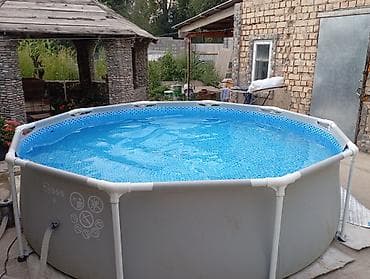 мяч арахис: Каркасный бассейн Intex Prism Frame Pool 305 × 76 см - Круглый — 1