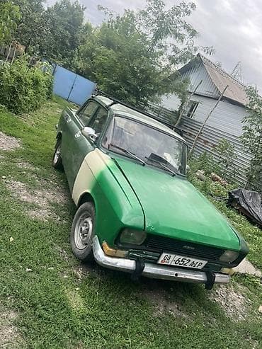 Унаа: Москвич 412: 1988 г., Кол менен иштөөчү, Бензин, Седан — 2