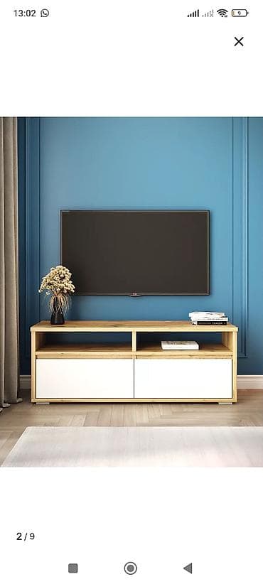 small table: Тумба и подставка для телевизора, Б/у, Напольная, ЛДСП, Самовывоз — 1