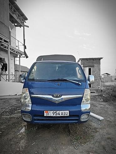 надувной гараж: Kia Bongo (тоннажный малотоннажник) с тентованным кузовом. - Тип — 1