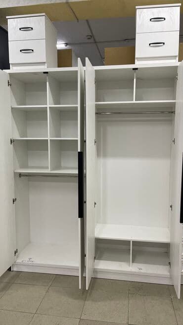 шифонеры в рассрочку: Шкаф для одежды, Новый, Прямой, ЛДСП — 5