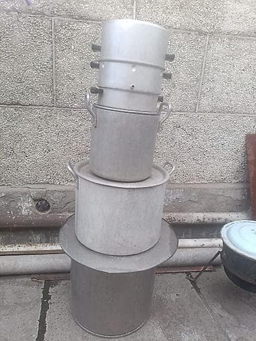 бутка алюминий: В связи с отьездом продаю, кастрюли разного обьема, ковши, емкости для — 10