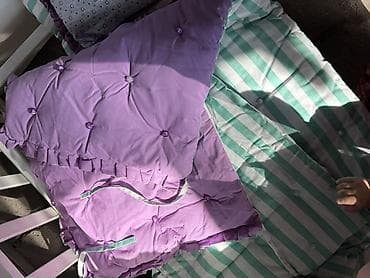 аксессуары для мебели: Подушки бортики для кровати детской (на стул/скамью), комплект из 4шт — 8