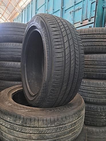 Шины 195 / 55 / R 16, Лето, Б/у, Пара, Легковые, Корея, Kumho
