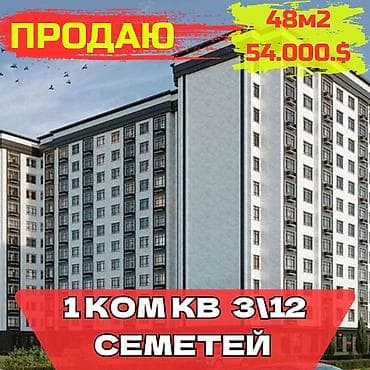 royal construction: 1 комната, 48 м², Элитка, 3 этаж, Готовая ПСО (под самоотделку) — 1