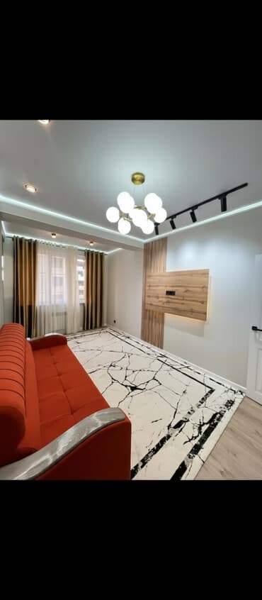 1 комн гостиничного типа в бишкеке: 1 комната, 55 м², Элитка, 3 этаж, Дизайнерский ремонт — 1