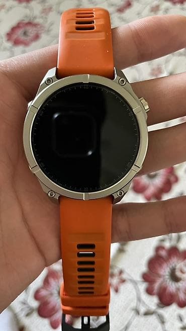 Умные часы Garmin Fenix 8 (не ориг) с круглым дисплеем и спортивным