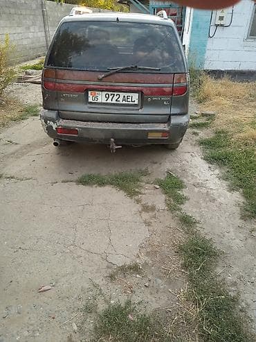 camry universal: Mitsubishi Space Wagon: 1992 г., 1.8 л, Механика, Бензин, Минивэн — 4