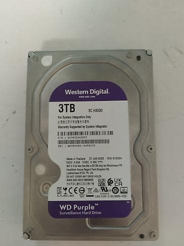 Накопитель для ПК, Новый, Western Digital (WD), HDD, 3 ТБ, 3.5", Для ПК