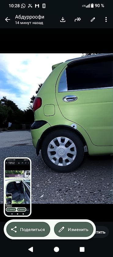Daewoo Matiz: 2007 г., 0.8 л, Механика, Бензин, Хэтчбэк — 3