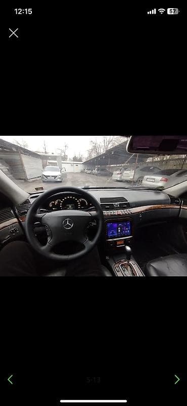 mers c class: Mercedes-Benz S-Class: 2001 г., 5 л, Автомат, Бензин, Седан — 2