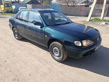 овал: Toyota Corolla: 2000 г., 1.8 л, Ручные, Бензин, Седан — 2