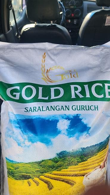 forcekraft 216: Рис Gold Rice (Saralangan Guruch), 25 кг - Белый шлифованный рис в — 2