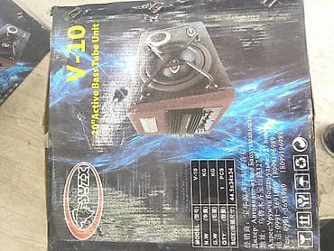 сабвуфер динамик: Активный сабвуфер SUZXC V-10 (10" Active Bass Tube Unit) - Диффузор — 3