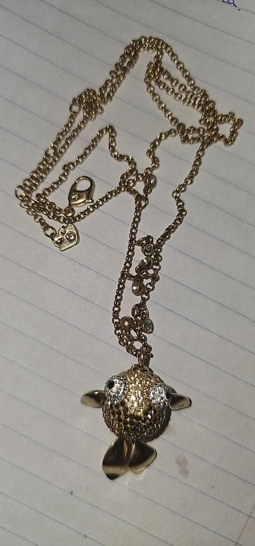 уха чиска: Кулон, Камни Сваровски, Женские, Б/у — 4