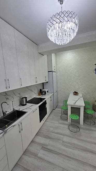 2 комнаты, 64 м², Асанбай мкр Элитка, 6 этаж, Евроремонт — 4