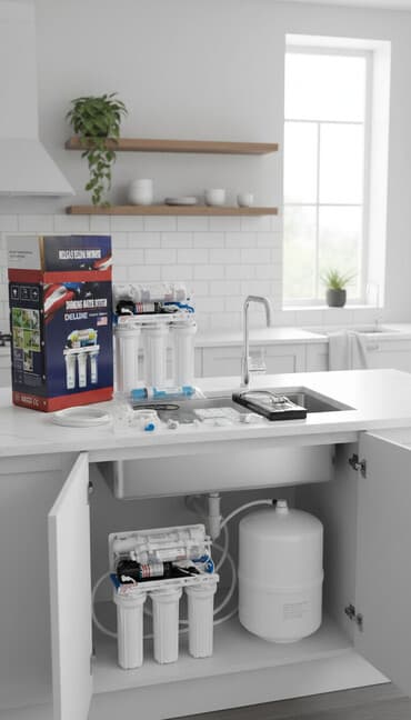 Системы очистки питьевой воды с обратным осмосом — комплектные решения