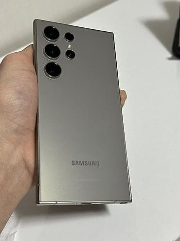 samsung galaxy note 22: Samsung Galaxy S24 Ultra, Б/у, 256 ГБ, цвет - Серый, 1 SIM — 4