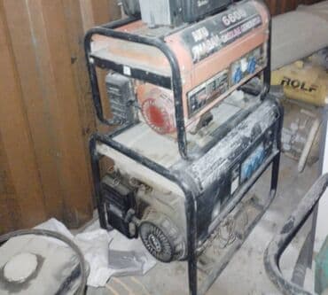 водяной насос для дома: Бензиновый генератор 6600 (портативная электростанция) - Тип — 1