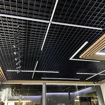 solutions upper: Решётчатый потолок типа Griliato с интегрированным освещением - — 1