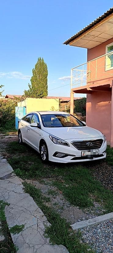 2016: Hyundai Sonata: 2016 г., 2 л, Автомат, Газ, Седан — 2