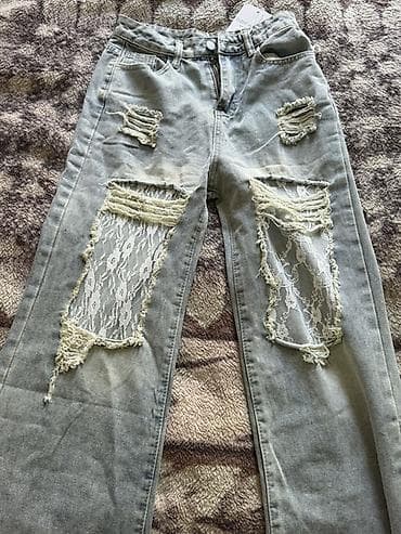 mind error jeans: Джинсы, Прямые, S — 1