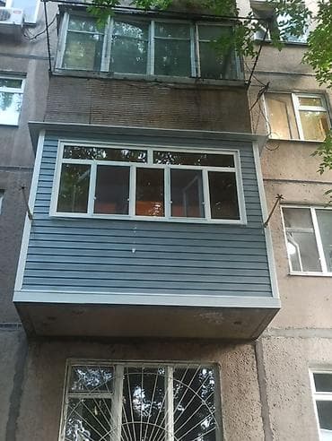 Буюртмага эшиктер: Изготовление и монтаж балконов/лоджий “под ключ” - Расширение балкона — 8