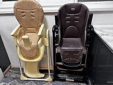 chicco echo: Стульчик для кормления, Chicco, Пластик, Другой вид, цвет - Коричневый — 1