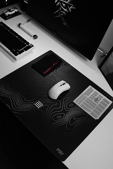 msi vector: PSY ANCHOR-ORIGIN Glass Gaming Mousepad — премиальный стеклянный — 3