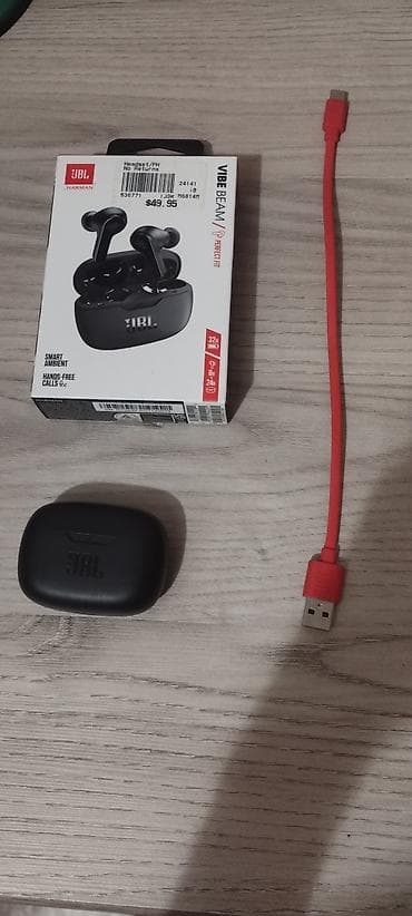 vi fi: JBL Vibe Beam — полностью беспроводные наушники с футляром-зарядкой — 2