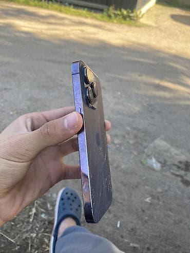 айфон 7 с: IPhone 14 Pro, Б/у, 256 ГБ, Deep Purple, Зарядное устройство, 84 % — 3