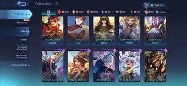 bang: Игровой аккаунт Mobile Legends: Bang Bang Основное: - Регион профиля — 8