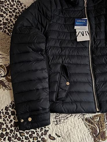 Пончо: Пуховик, Короткая модель, M, L — 1