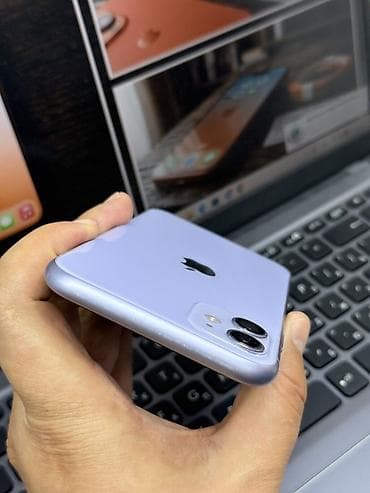 iphone за 0 руб: IPhone 11, Б/у, 128 ГБ, Защитное стекло, Чехол, 100 % — 4