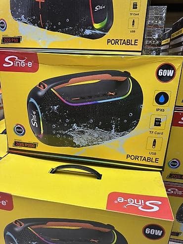Портативная акустическая система Sing-e - Модели: ZQS P60 (20 Вт) и — 1