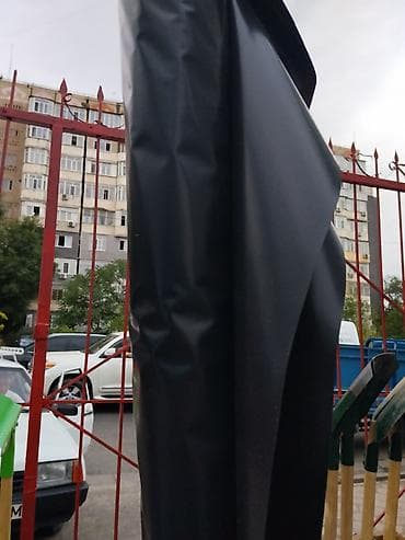 Чатырдын үстүн жабууга арналган материалдар: Пленка полиэтиленовая в рулонах - Типы: прозрачная и черная - — 5